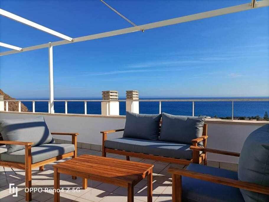 El Horizonte Piscinaterraza Y Vistas Lägenhet Carboneras Exteriör bild